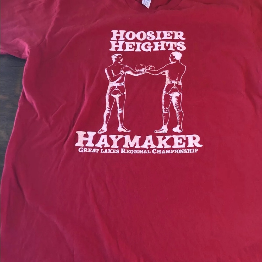 HOOSIER Heights Boxing Shirt INDIANA L